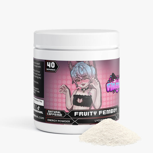 Firejemz - Fruity Femboy Energy Powder (Lychee Splash Energy)