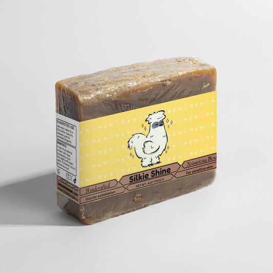 Setteal - Silkie Shine Oat Milk Honey Soap