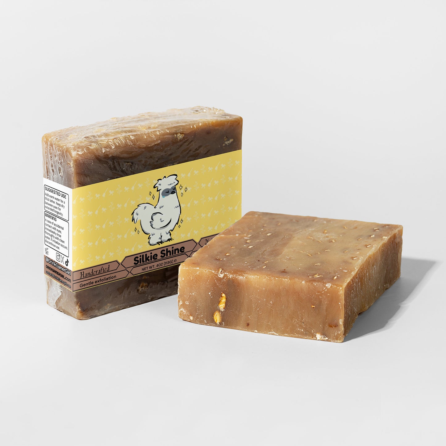 Setteal - Silkie Shine Oat Milk Honey Soap