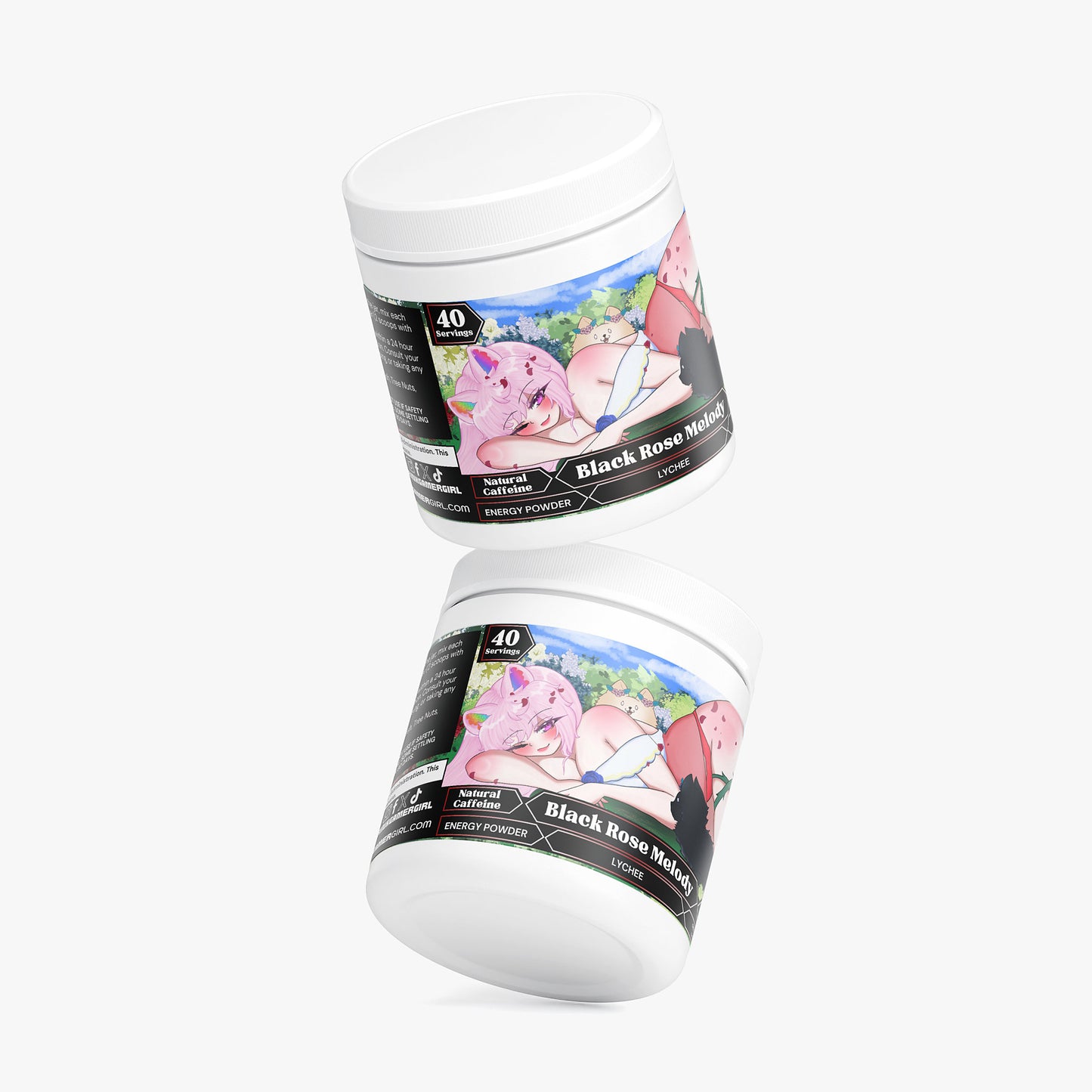 Shu Ivy Rose - Black Rose Melody Energy Powder (Lychee Energy)