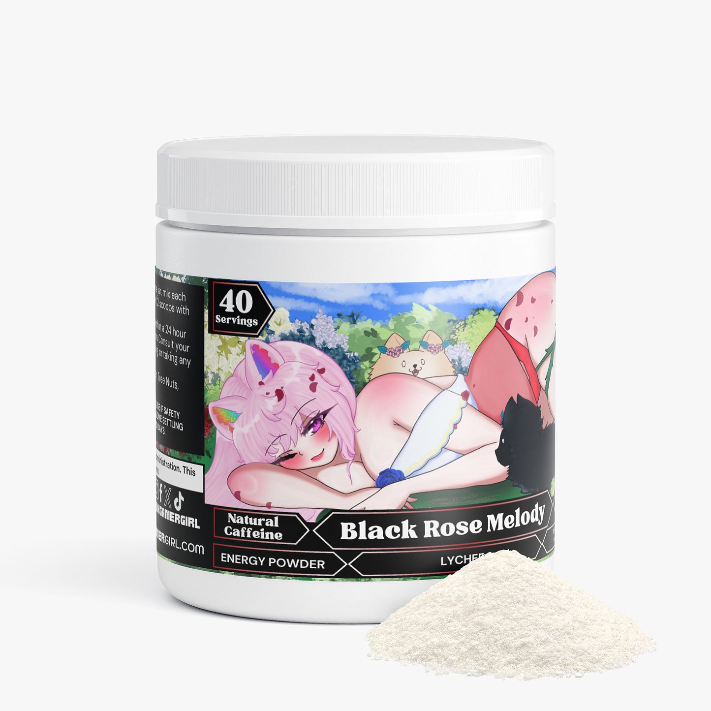 Shu Ivy Rose - Black Rose Melody Energy Powder (Lychee Energy)