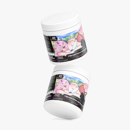 Shu Ivy Rose - Vibrant Emerald Roses Energy Powder (Guava Berry)