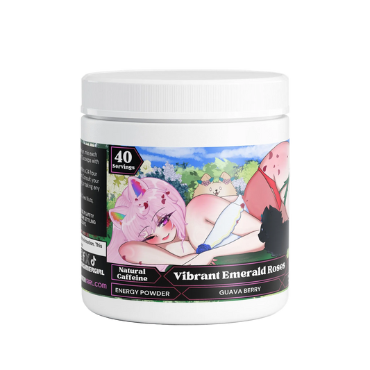 Shu Ivy Rose - Vibrant Emerald Roses Energy Powder (Guava Berry)