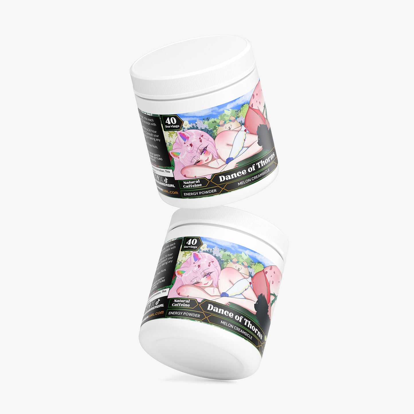 Shu Ivy Rose - Dance of Thorns Energy Powder (Melon Creamsicle)