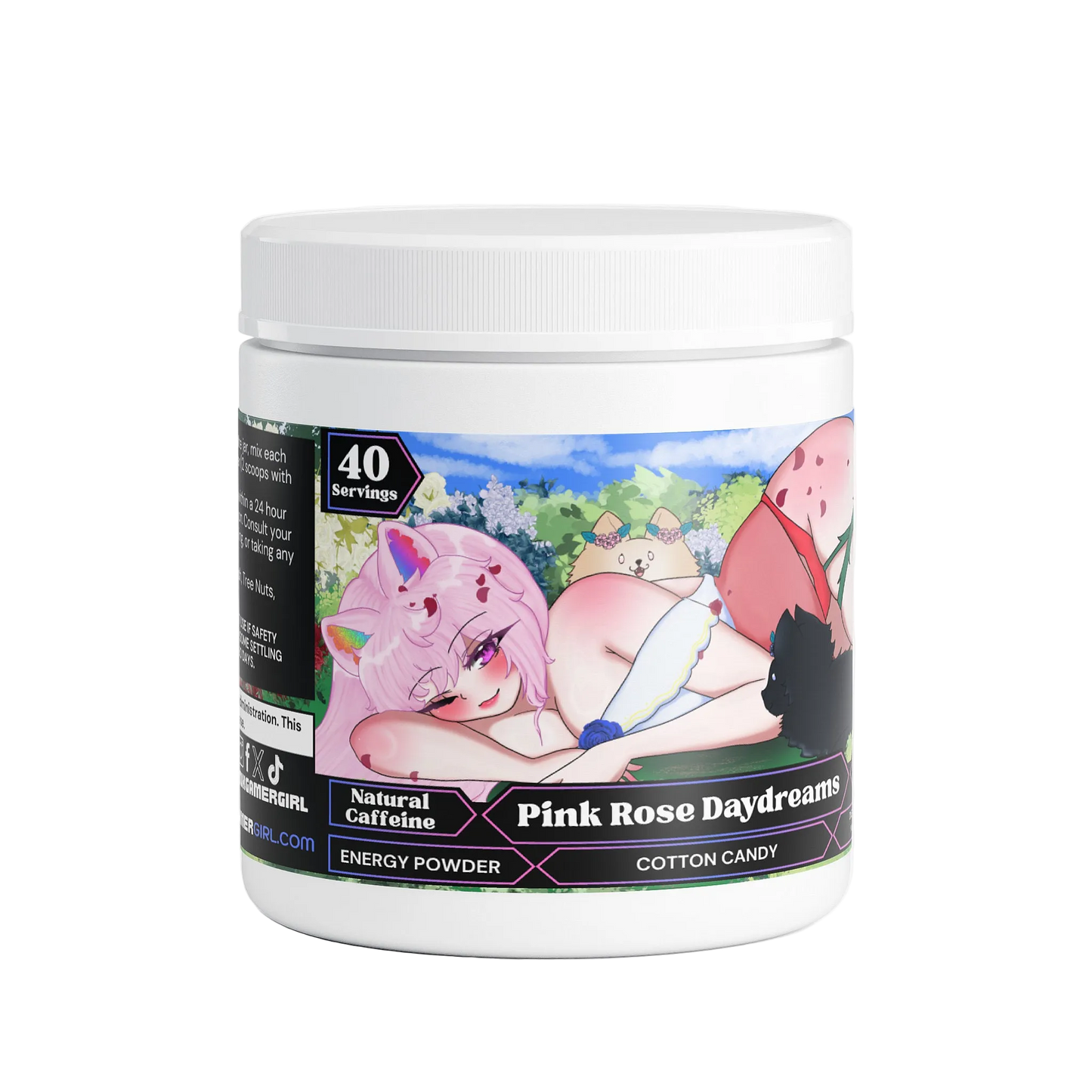 Shu Ivy Rose - Pink Rose Daydreams Energy Powder (Cotton Candy)