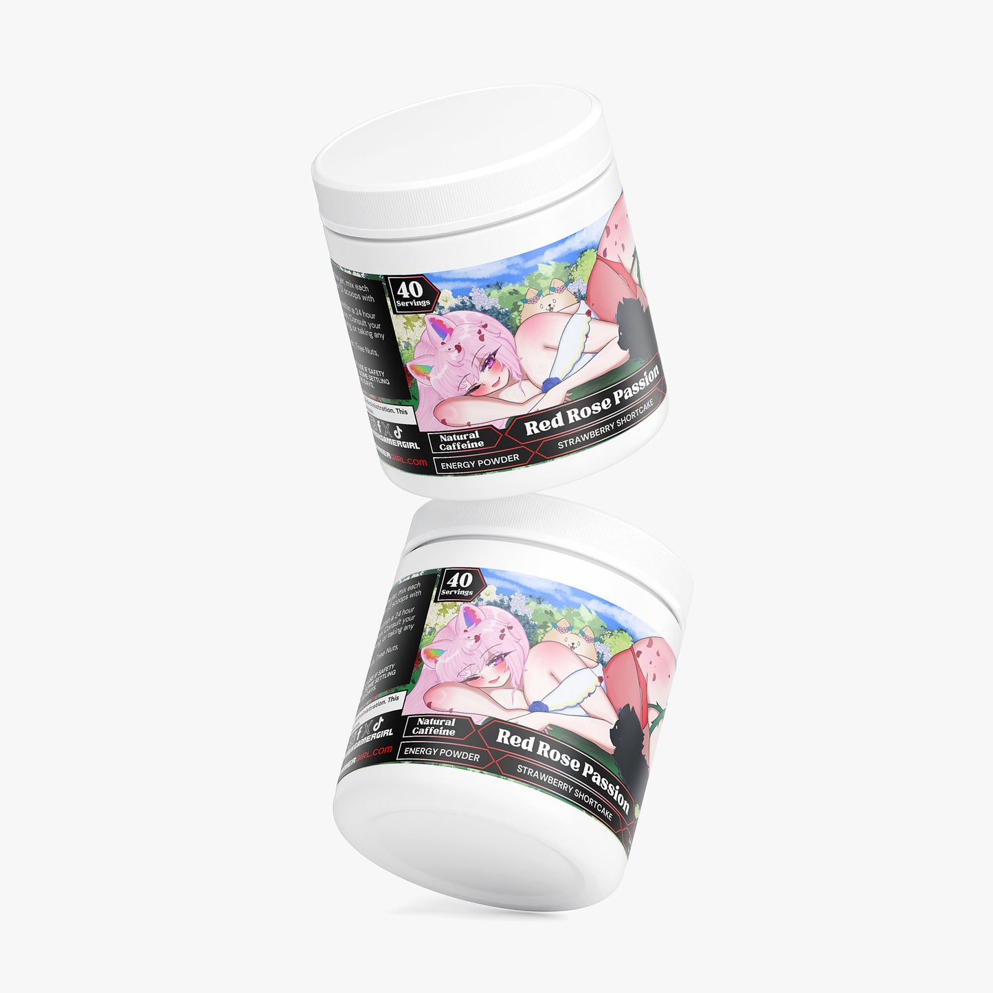 Shu Ivy Rose - Red Rose Passion Energy Powder (Strawberry Shortcake)