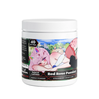 Shu Ivy Rose - Red Rose Passion Energy Powder (Strawberry Shortcake)