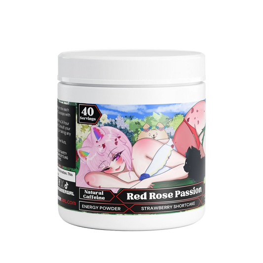 Shu Ivy Rose - Red Rose Passion Energy Powder (Strawberry Shortcake)