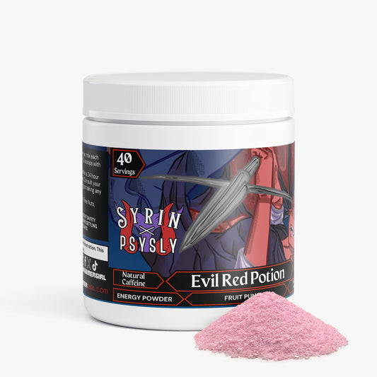 Syrin & PsySly -  Evil Red Potion Energy Powder (Fruit Punch)