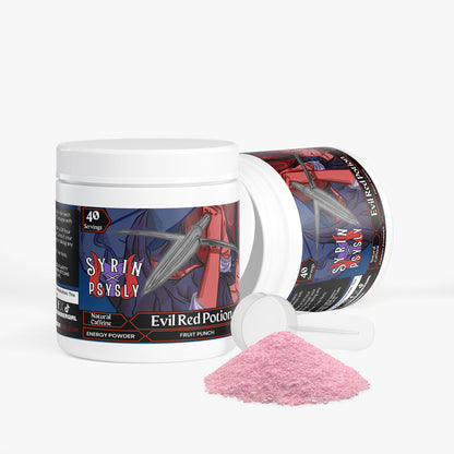 Syrin & PsySly -  Evil Red Potion Energy Powder (Fruit Punch)