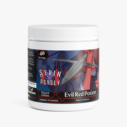 Syrin & PsySly -  Evil Red Potion Energy Powder (Fruit Punch)