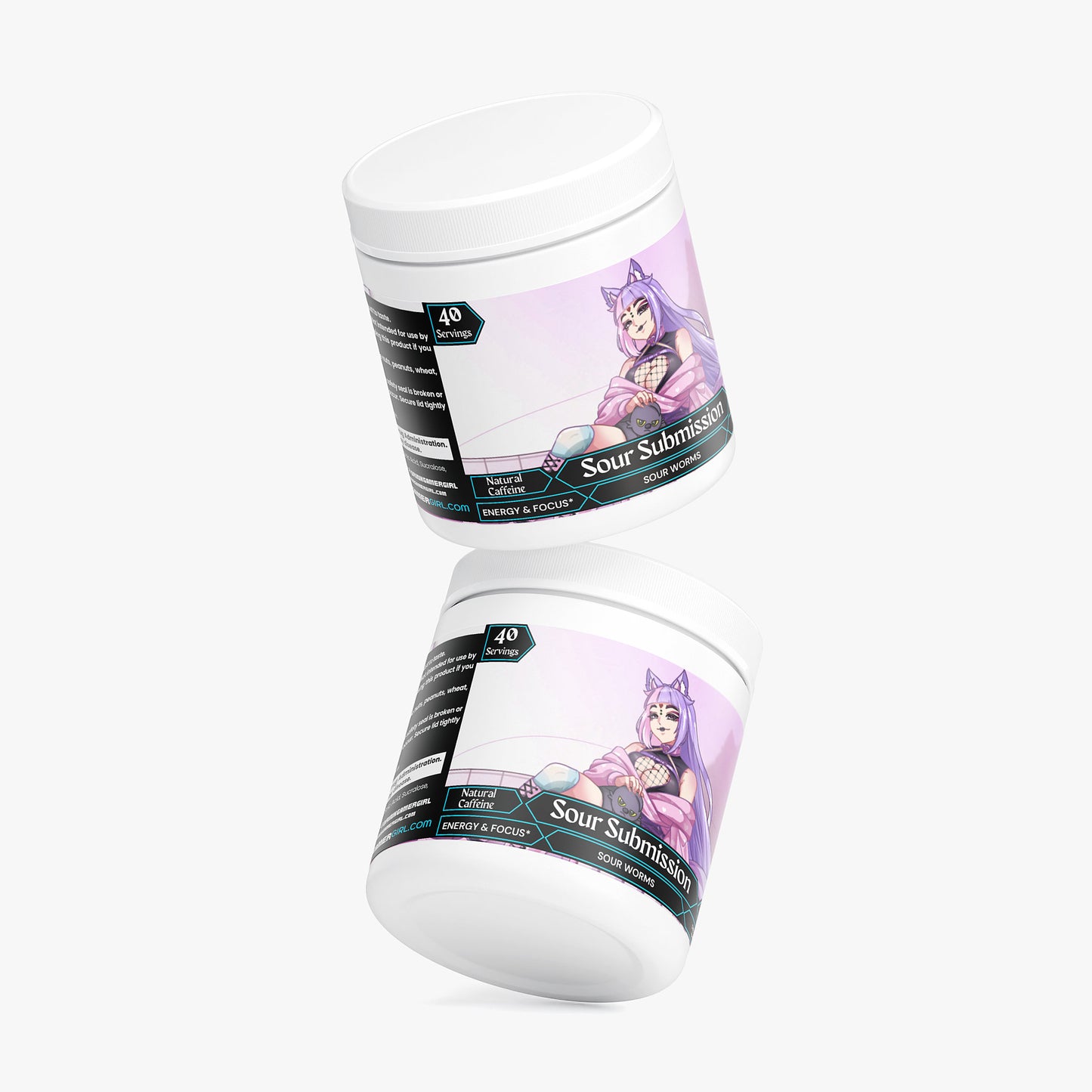 Vixxie Nocturne - Sour Submission Focus Powder (Sour Worms)