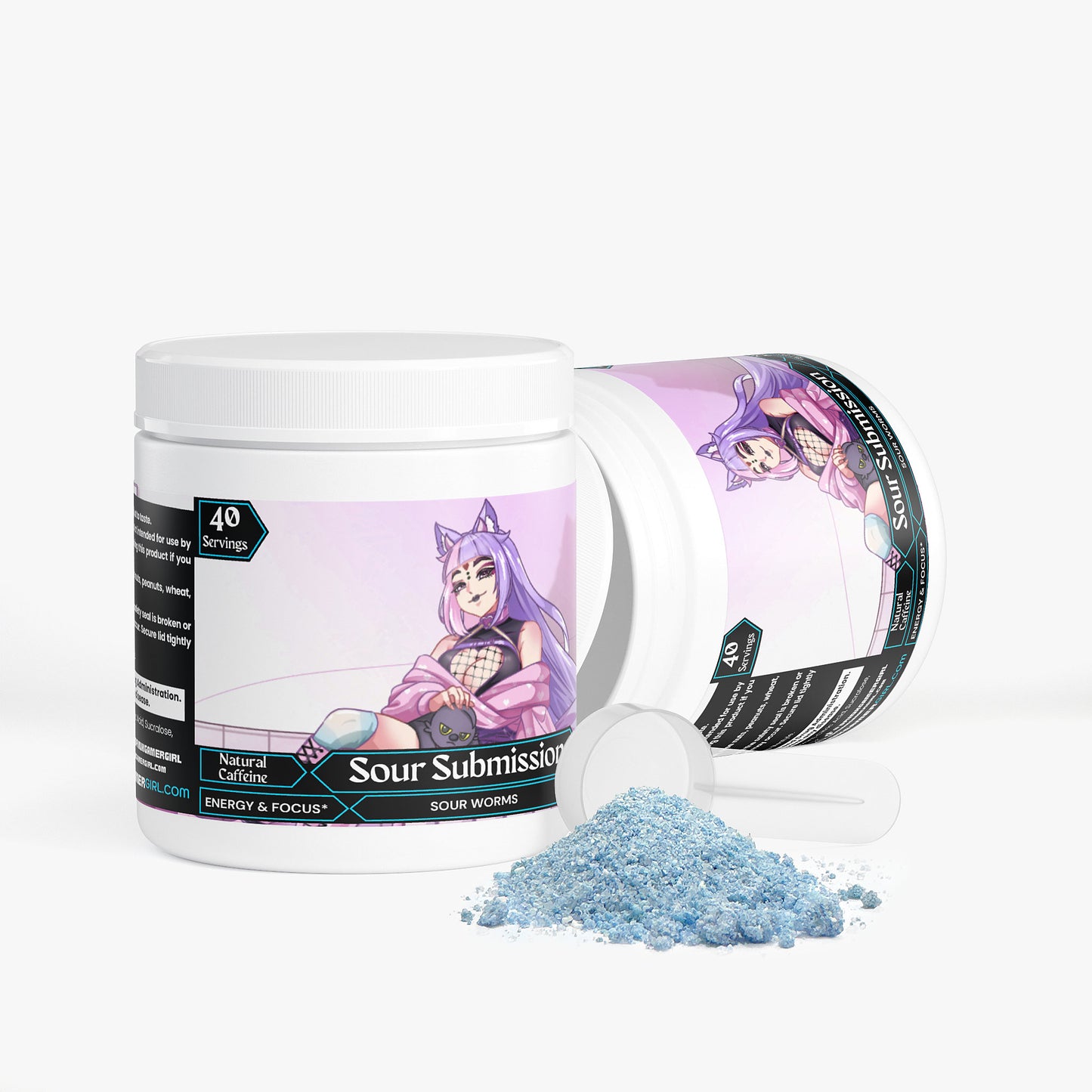 Vixxie Nocturne - Sour Submission Focus Powder (Sour Worms)