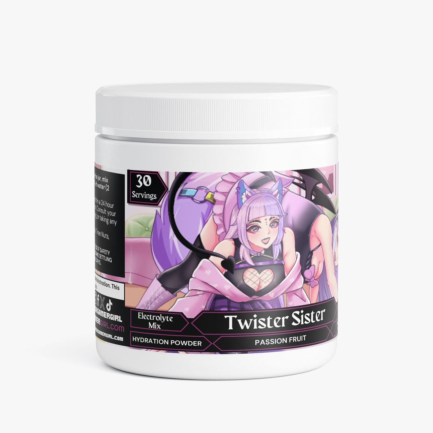Vixxie Nocturne & DaniFangs - Twister Sister Hydration Powder (Passion Fruit)