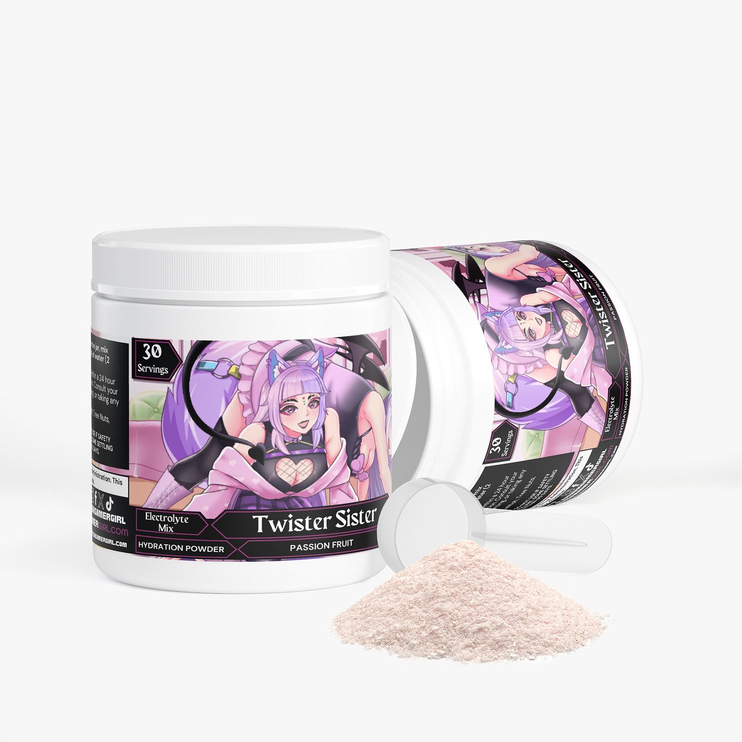 Vixxie Nocturne & DaniFangs - Twister Sister Hydration Powder (Passion Fruit)