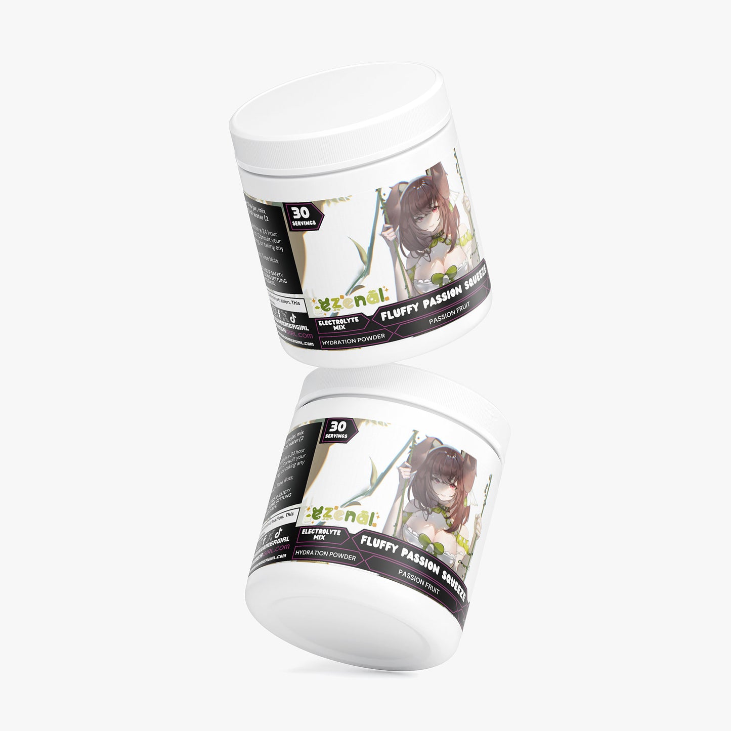 Ezenal Darcen - Fluffy Passion Squeeze Hydration Powder (Passion Fruit)