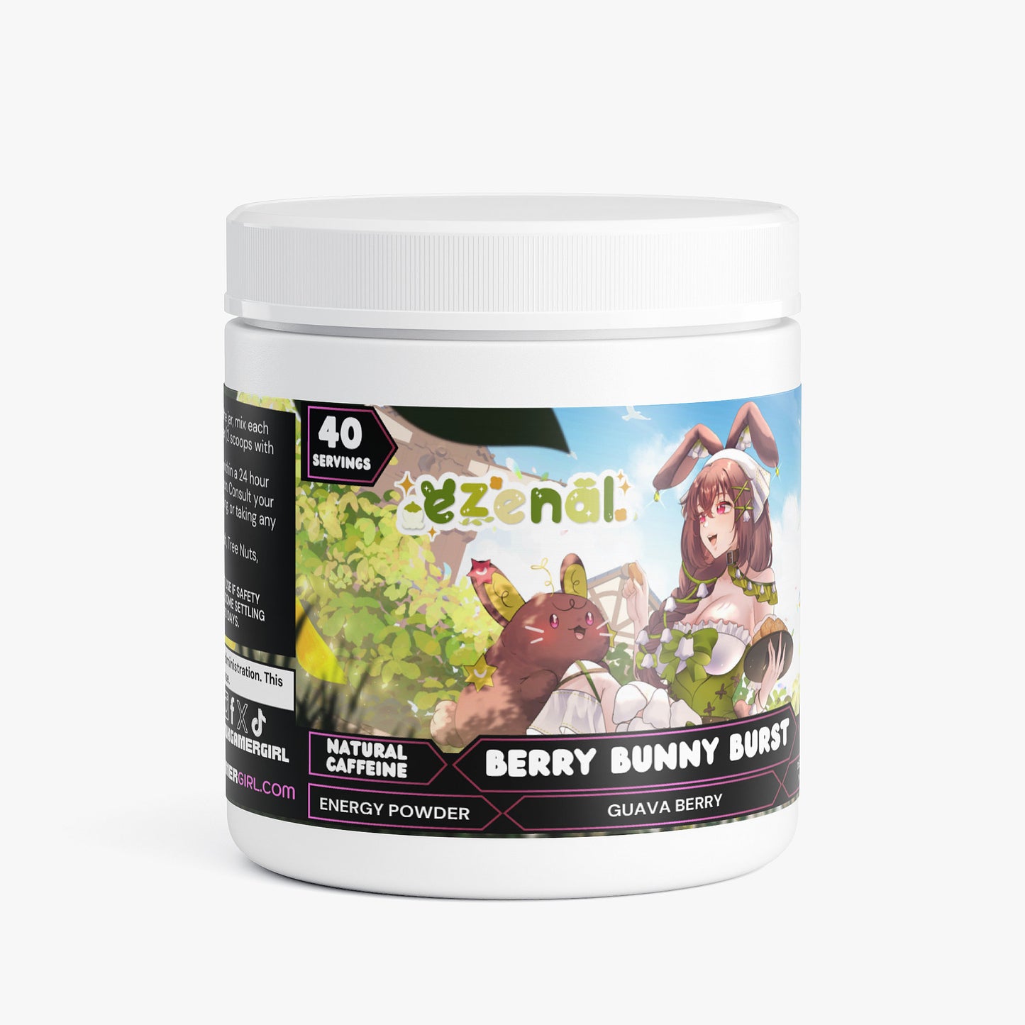 Ezenal Darcen - Berry Bunny Burst Energy Powder (Guava Berry)