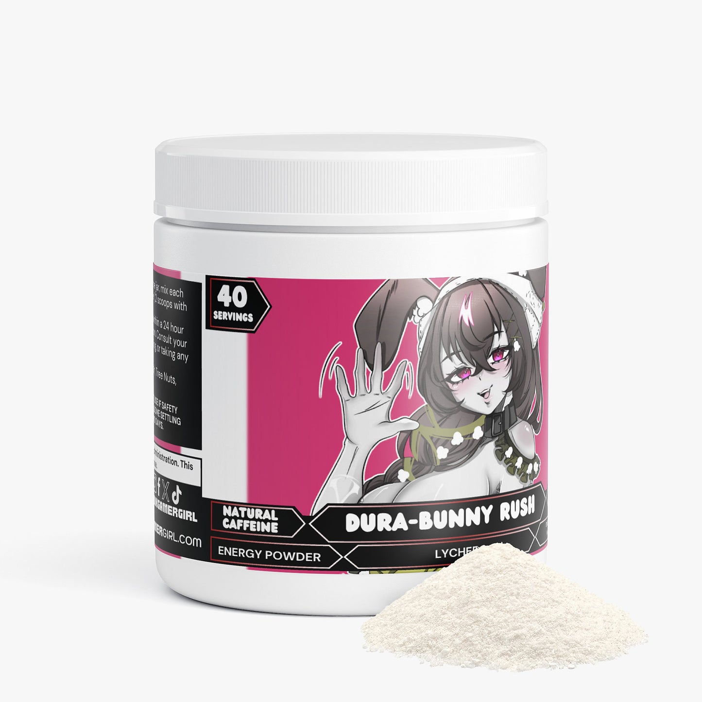 Ezenal Darcen - Dura-Bunny Rush Energy Powder (Lychee Energy)