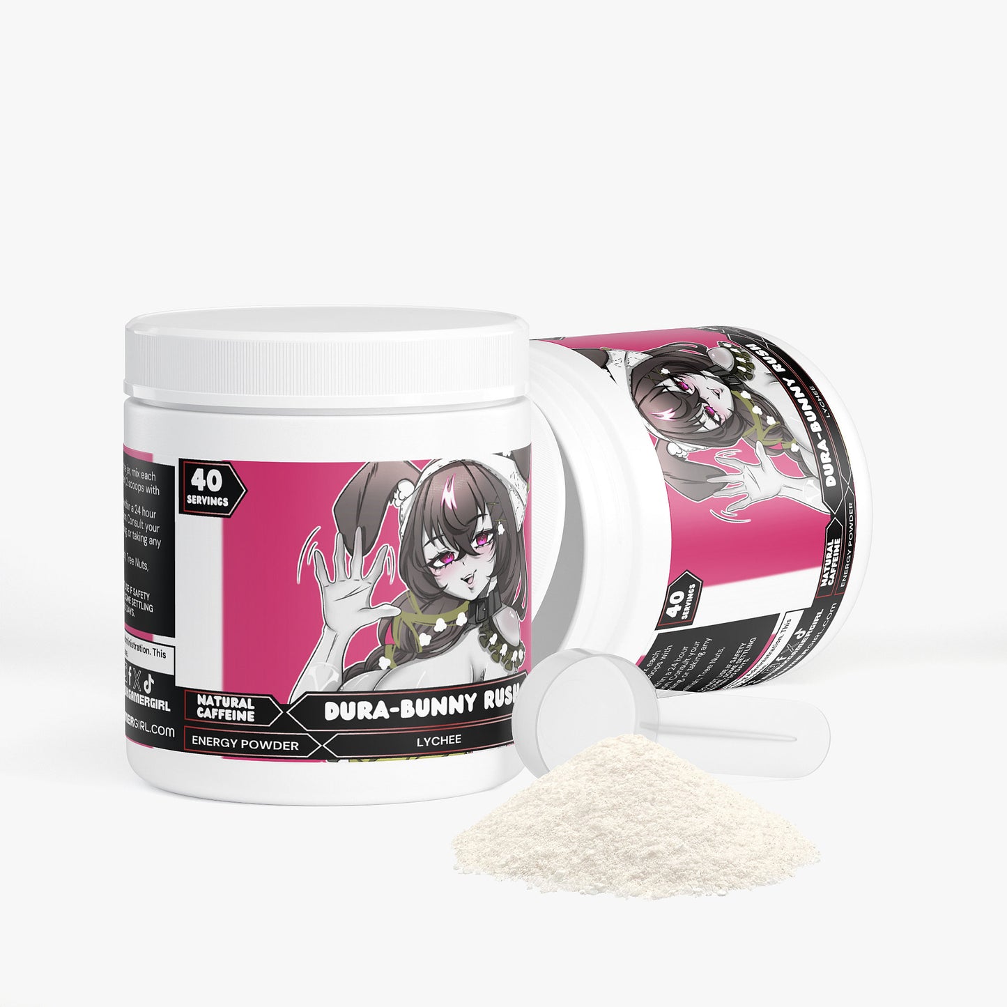 Ezenal Darcen - Dura-Bunny Rush Energy Powder (Lychee Energy)