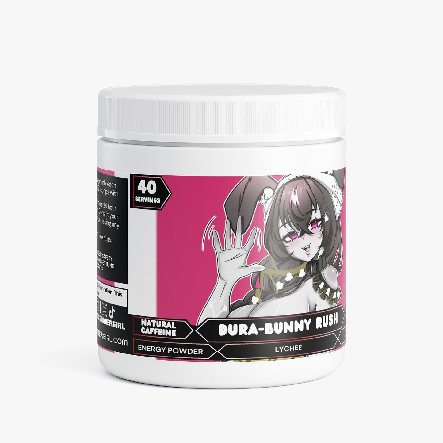 Ezenal Darcen - Dura-Bunny Rush Energy Powder (Lychee Energy)