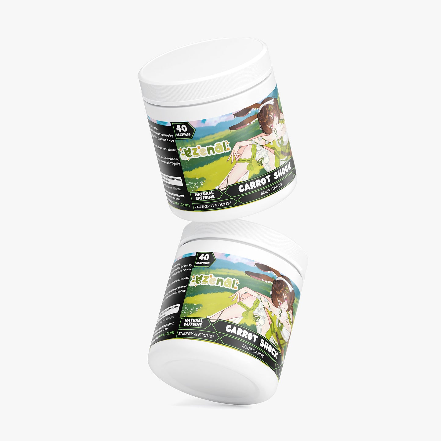 Ezenal Darcen - Carrot Shock Focus Powder (Sour Candy)