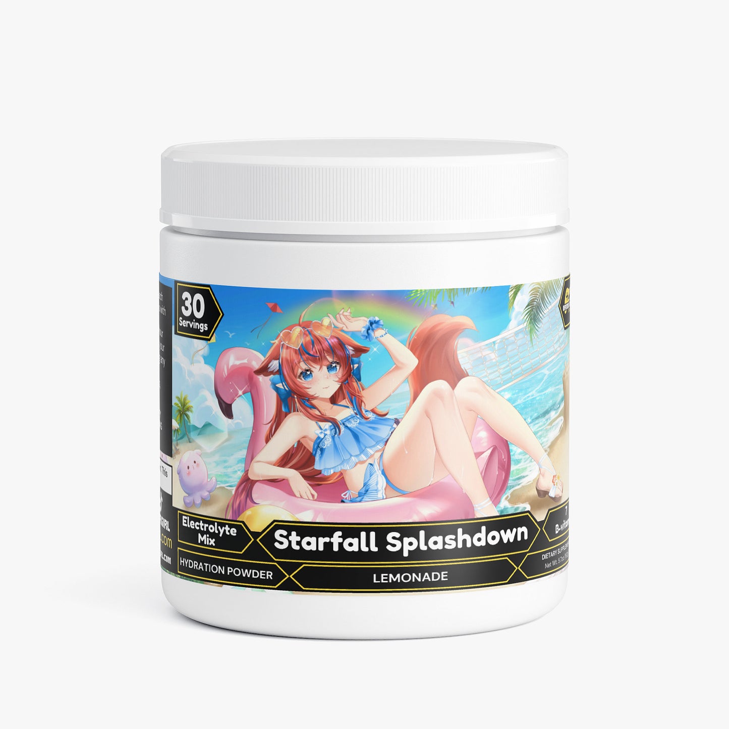 Starcat Tailchaser - Starfall Splashdown Hydration Powder (Lemonade)