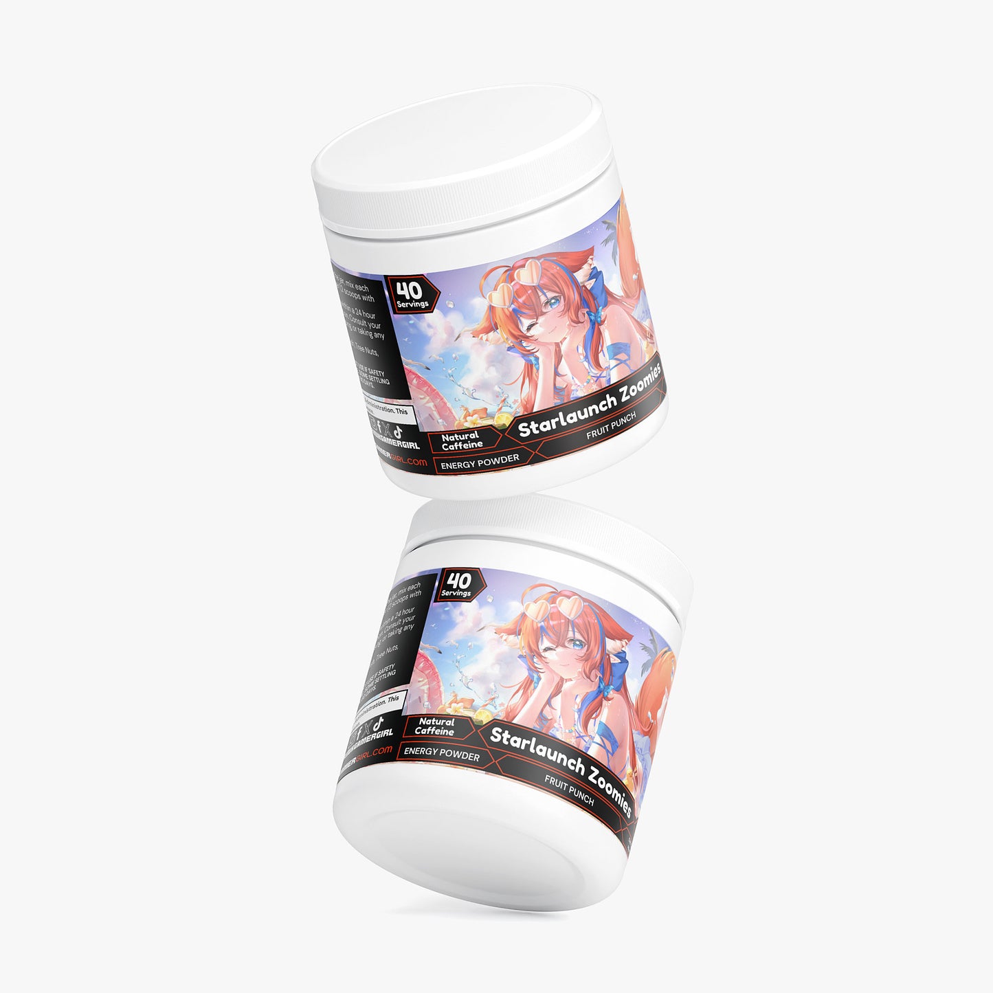 Starcat Tailchaser - Starlaunch Zoomies Energy Powder (Fruit Punch)
