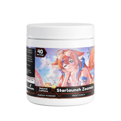 Starcat Tailchaser - Starlaunch Zoomies Energy Powder (Fruit Punch)