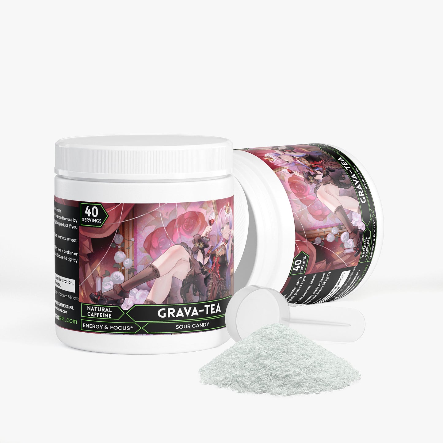 Sana Sunako - Grava-tea Focus Powder (Sour Candy)