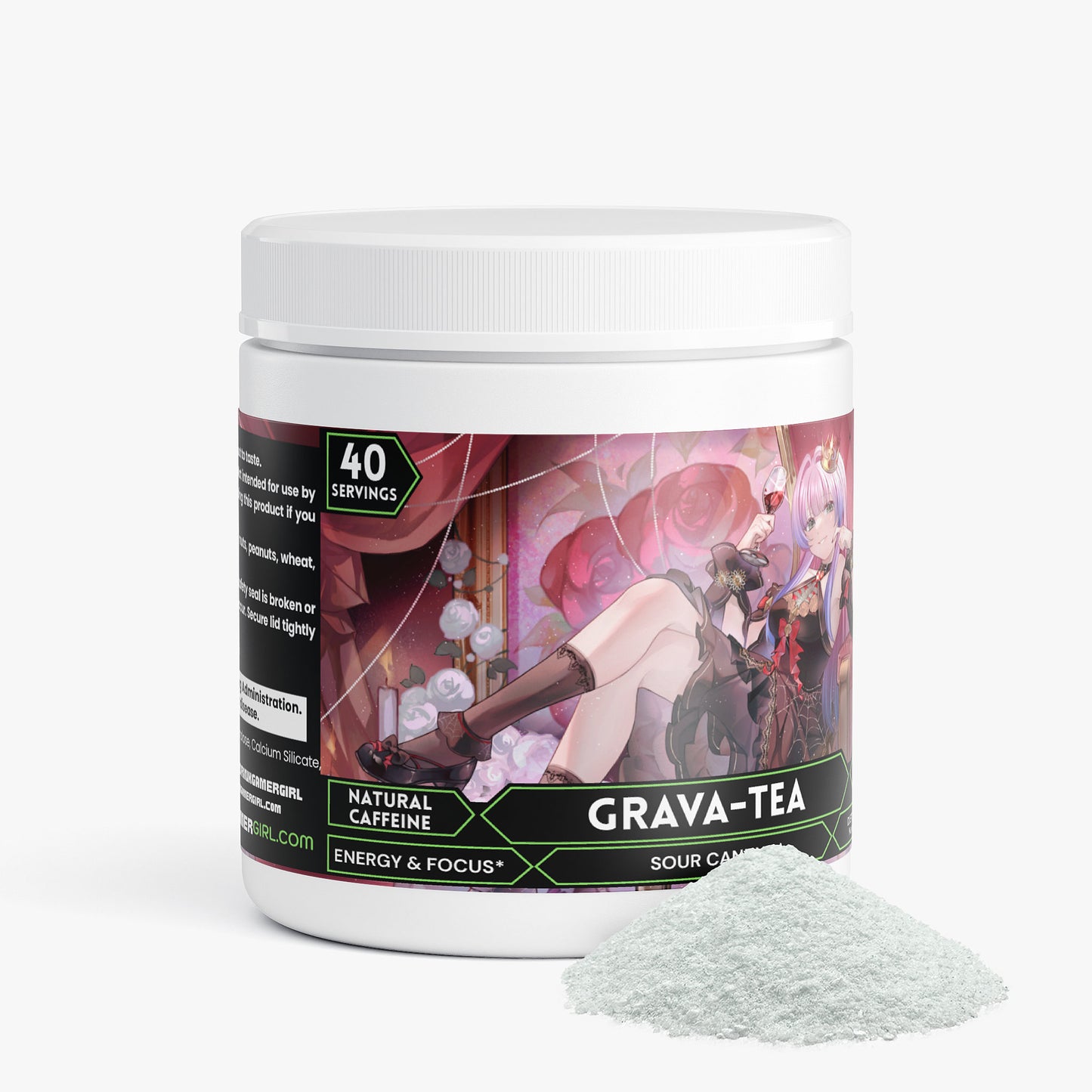 Sana Sunako - Grava-tea Focus Powder (Sour Candy)