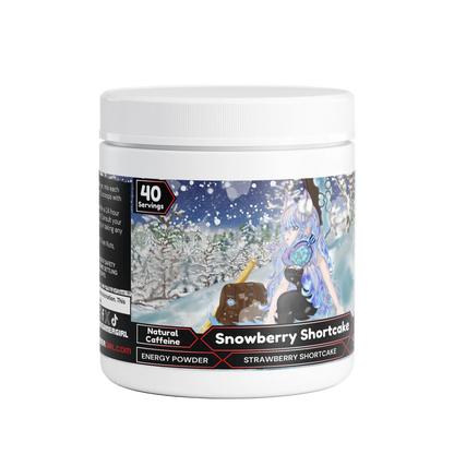 ArcticNicki - Snowberry Shortcake Energy Powder (Strawberry Shortcake)