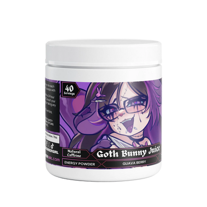 GothyBunz - Goth Bunny Juice Energy Powder (Guava Berry)