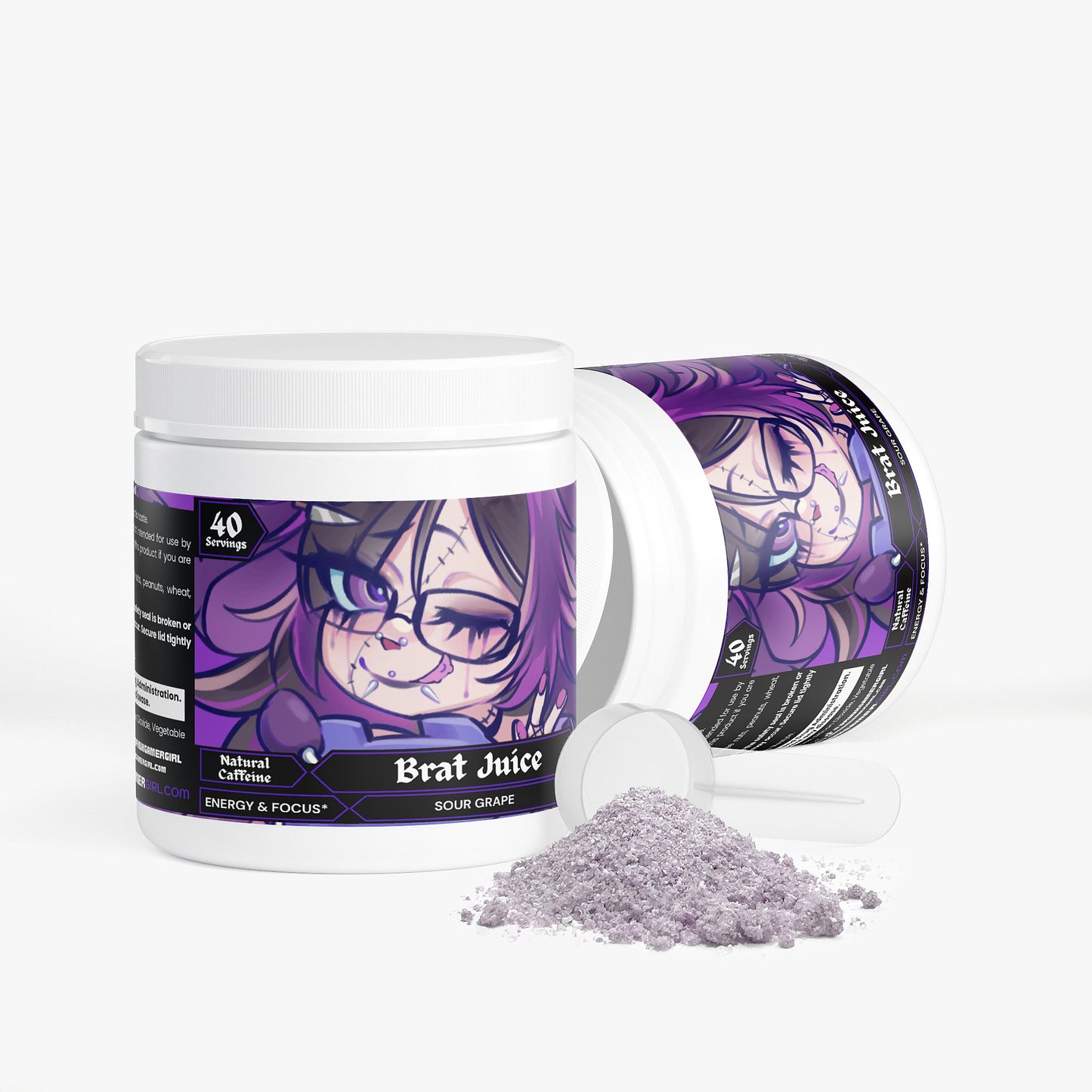 GothyBunz - Brat Juice Focus Powder (Sour Grape)