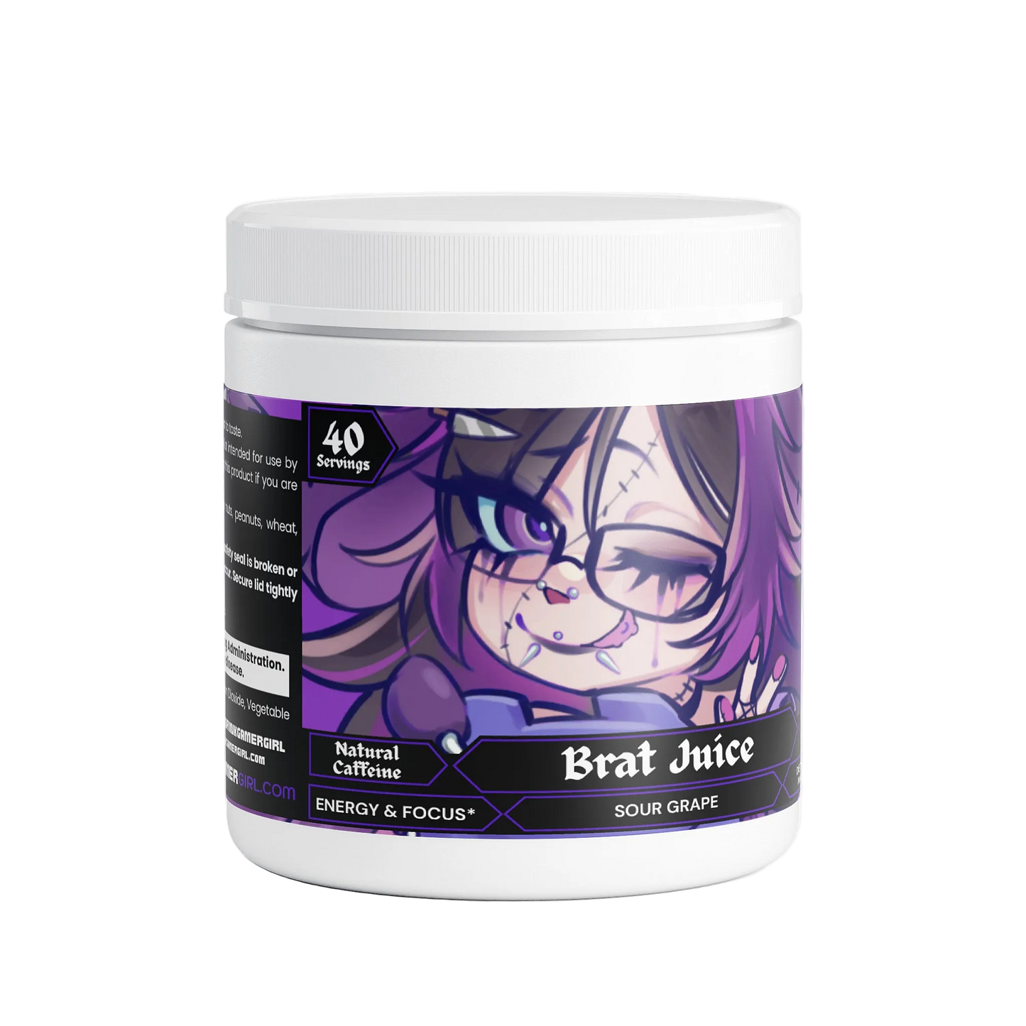 GothyBunz - Brat Juice Focus Powder (Sour Grape)