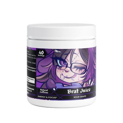 GothyBunz - Brat Juice Focus Powder (Sour Grape)