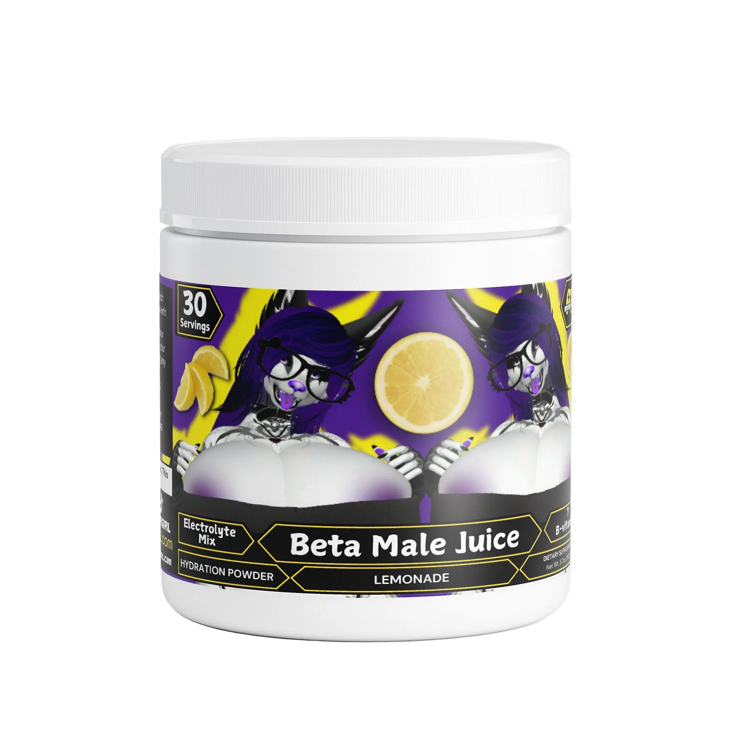 LivvyTheGhoul - Beta Male Juice Hydration Powder (Lemonade)