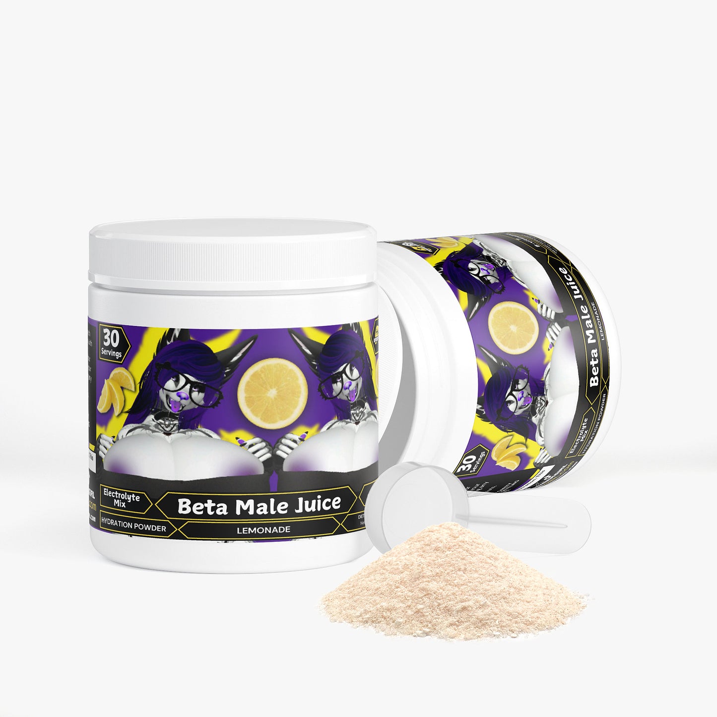 LivvyTheGhoul - Beta Male Juice Hydration Powder (Lemonade)