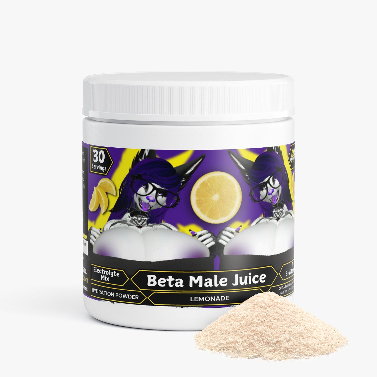 LivvyTheGhoul - Beta Male Juice Hydration Powder (Lemonade)
