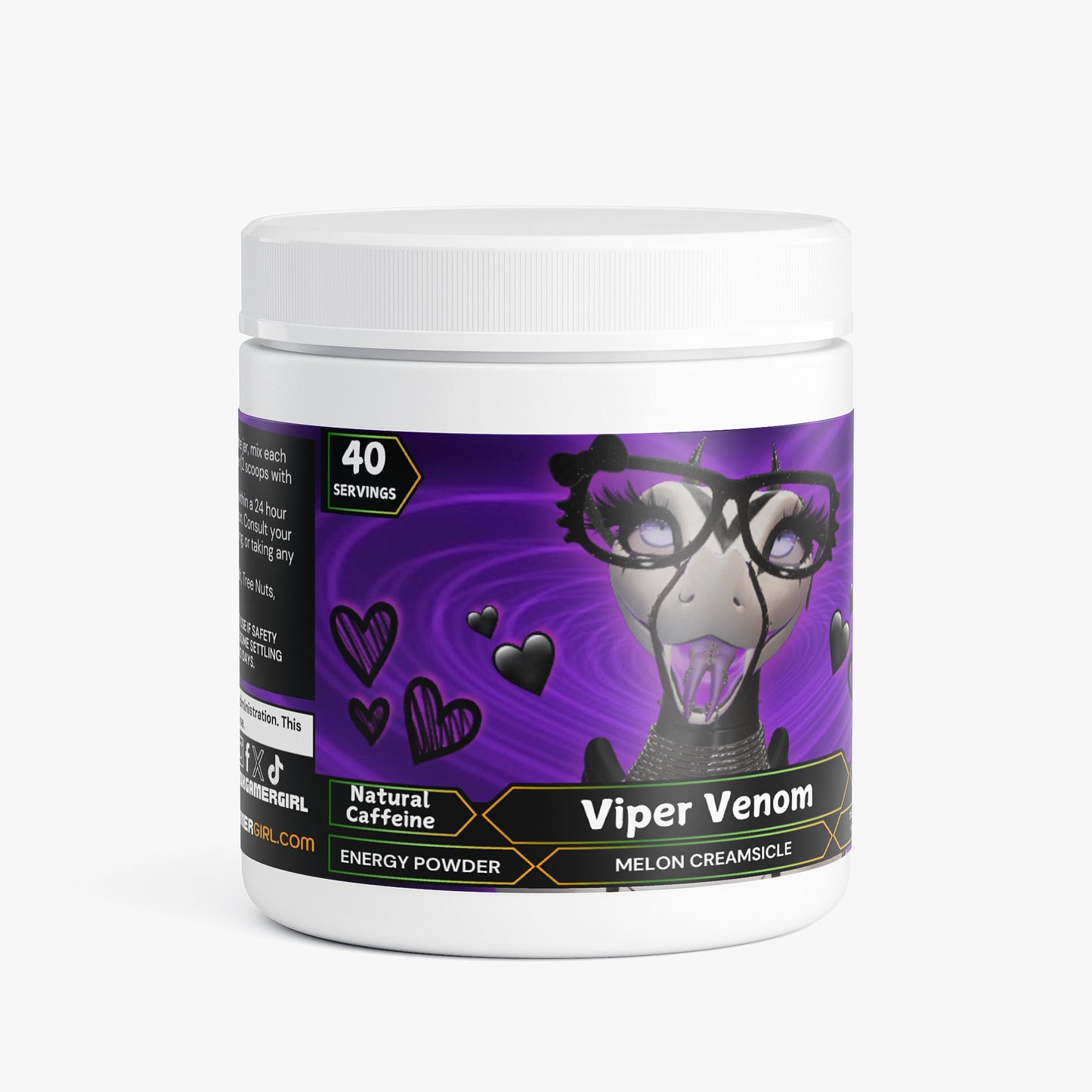 LivvyTheGhoul - Viper Venom Energy Powder (Melon Creamsicle)