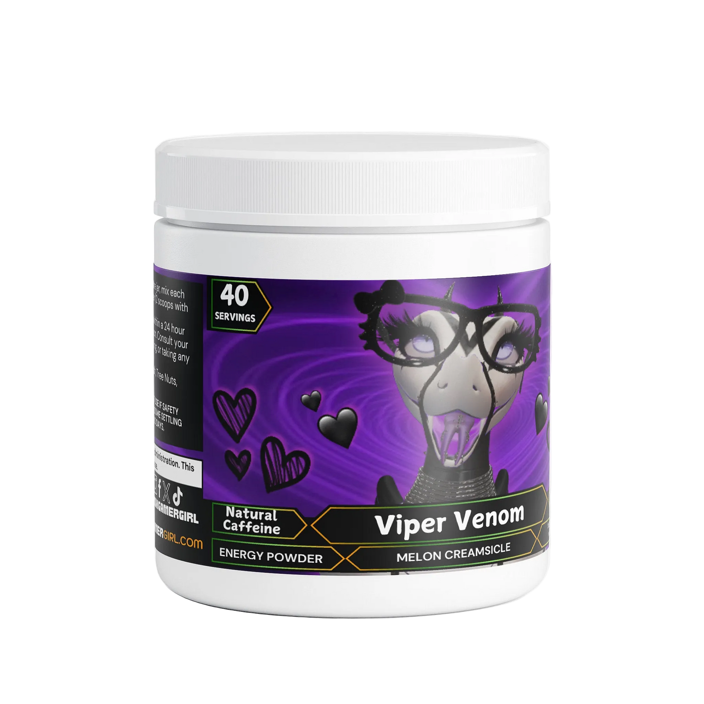 LivvyTheGhoul - Viper Venom Energy Powder (Melon Creamsicle)