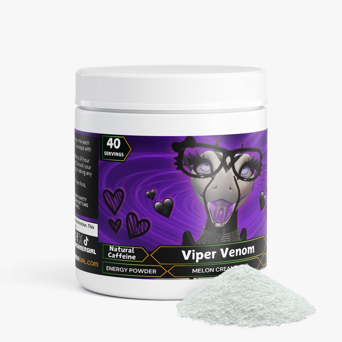 LivvyTheGhoul - Viper Venom Energy Powder (Melon Creamsicle)