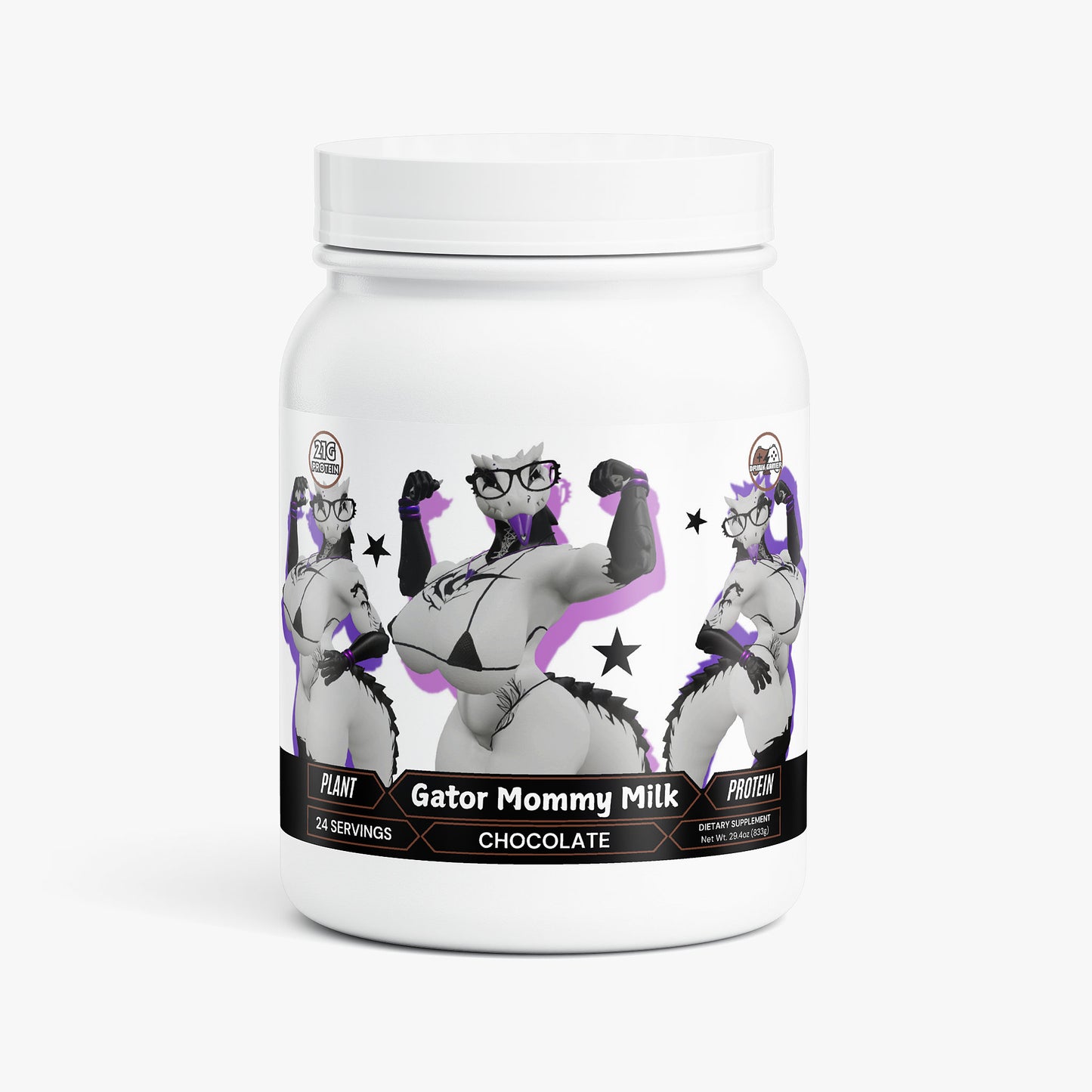 LivvyTheGhoul - Gator Mommy Milk Plant Protein (Chocolate)
