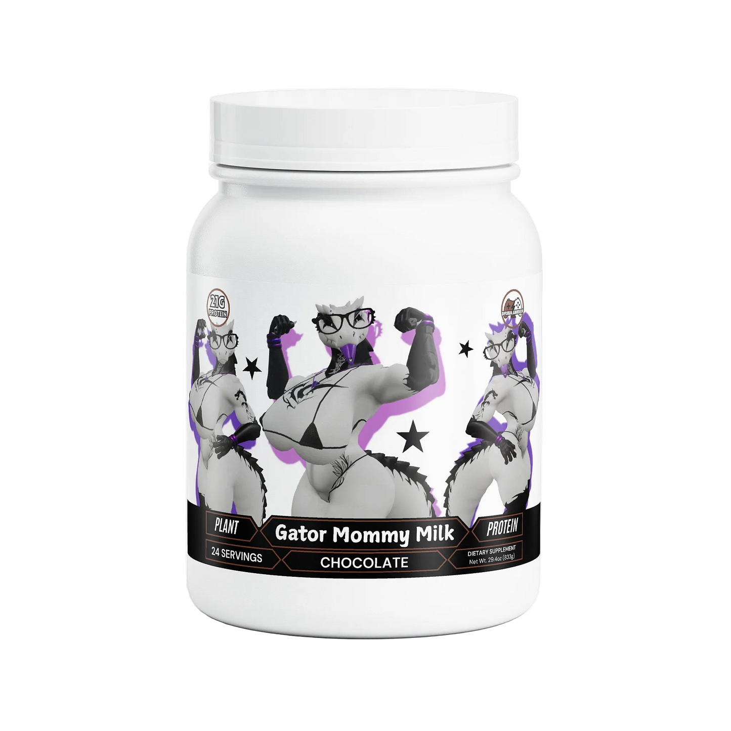 LivvyTheGhoul - Gator Mommy Milk Plant Protein (Chocolate)