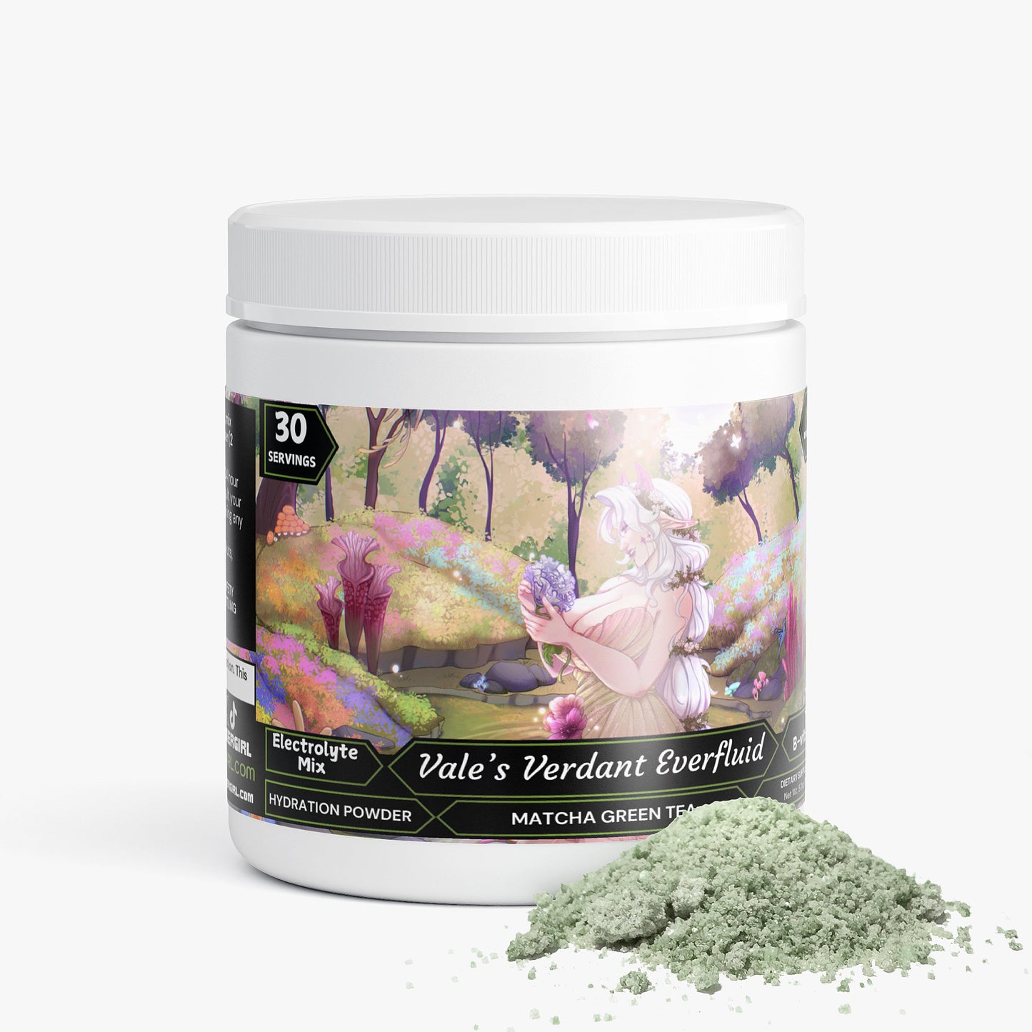 ValeVoRae - Vale’s Verdant Everfluid Hydration Powder (Matcha Green Tea)