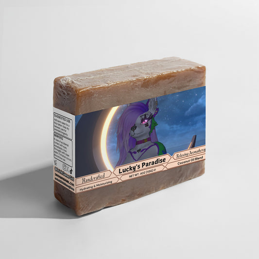 LuckyTheWolf - Lucky's Paradise Coconut Beach Soap