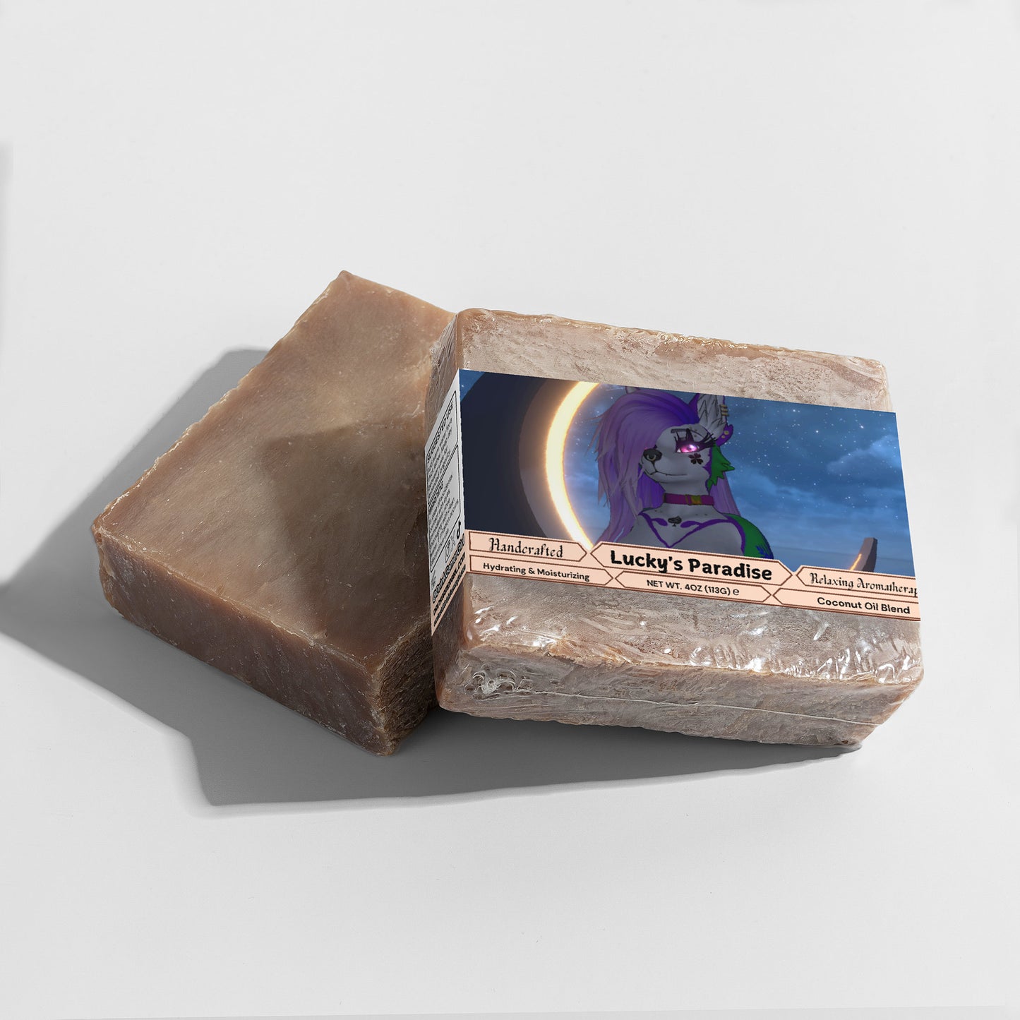 LuckyTheWolf - Lucky's Paradise Coconut Beach Soap