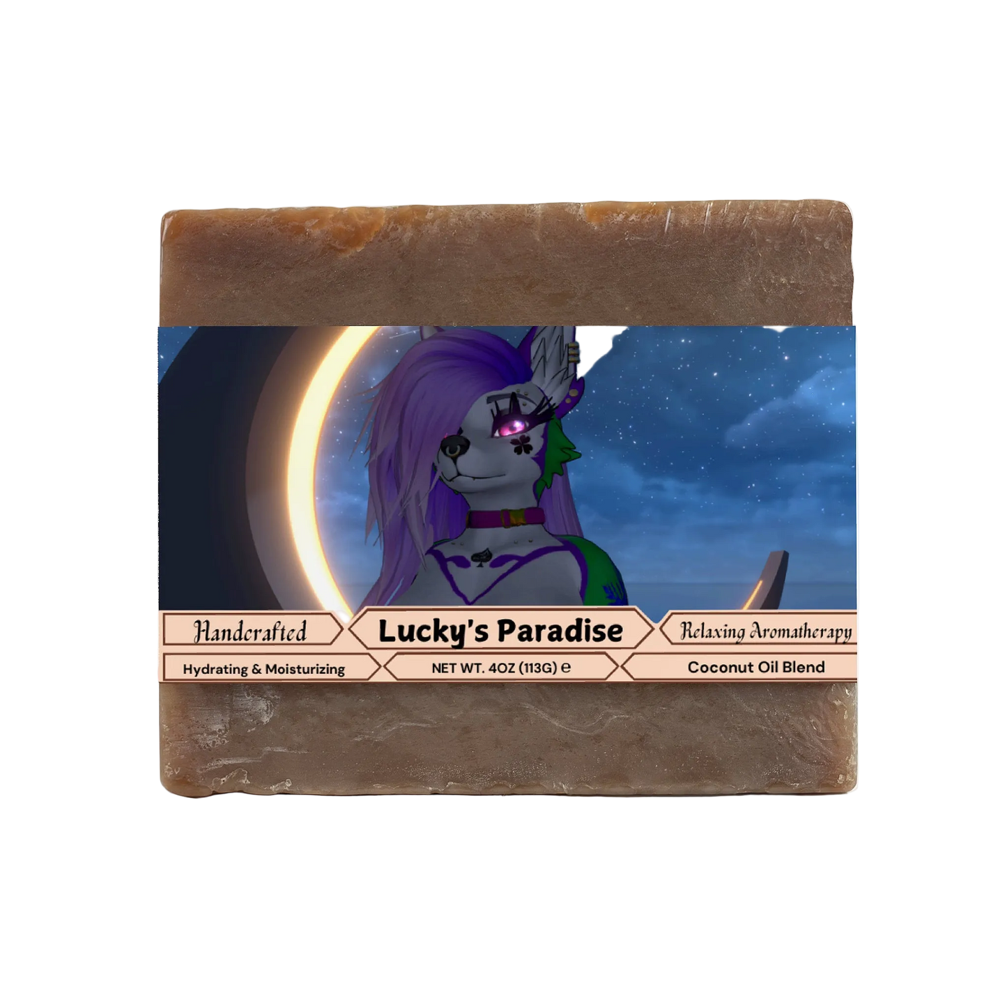 LuckyTheWolf - Lucky's Paradise Coconut Beach Soap