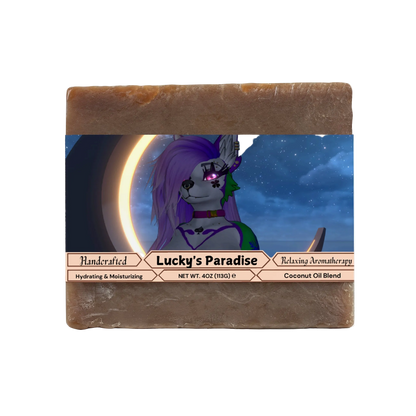 LuckyTheWolf - Lucky's Paradise Coconut Beach Soap