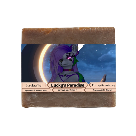 LuckyTheWolf - Lucky's Paradise Coconut Beach Soap