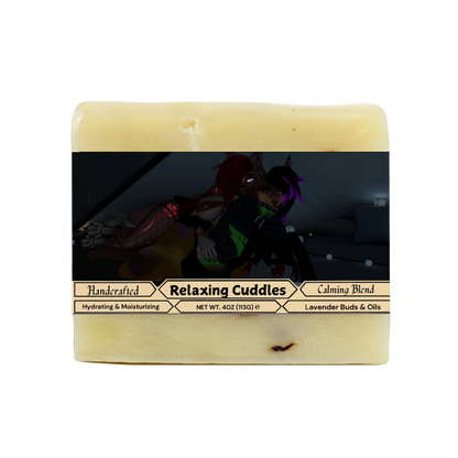 LuckyTheWolf - Relaxing Cuddles Calming Lavender Soap